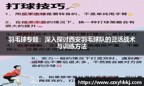 羽毛球专题：深入探讨西安羽毛球队的灵活战术与训练方法